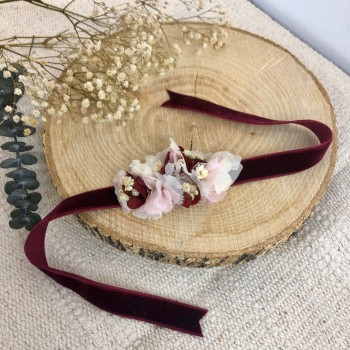 Pulsera de terciopelo