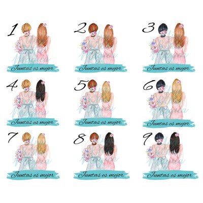 Taza dama de honor 2