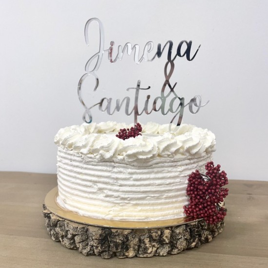 Topper Tarta de Novios