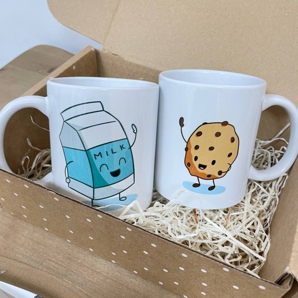 Pack tazas "Juntos es mejor"