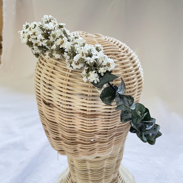 Corona Novia Oxodia y Eucalipto