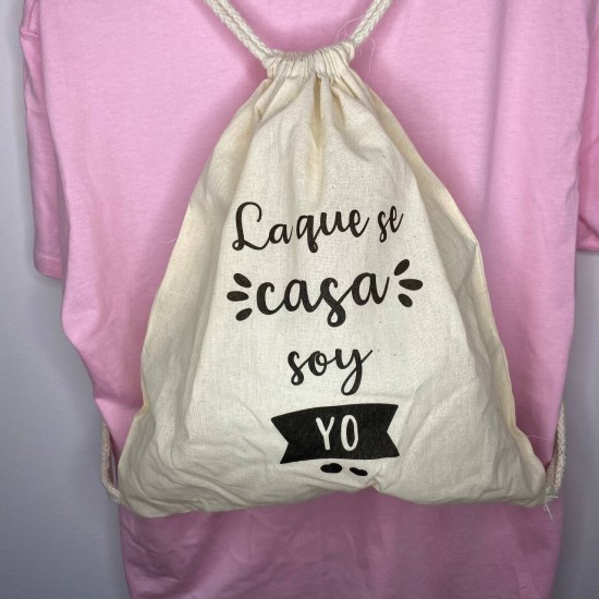 Pack despedida Novia Camiseta + Bolsa