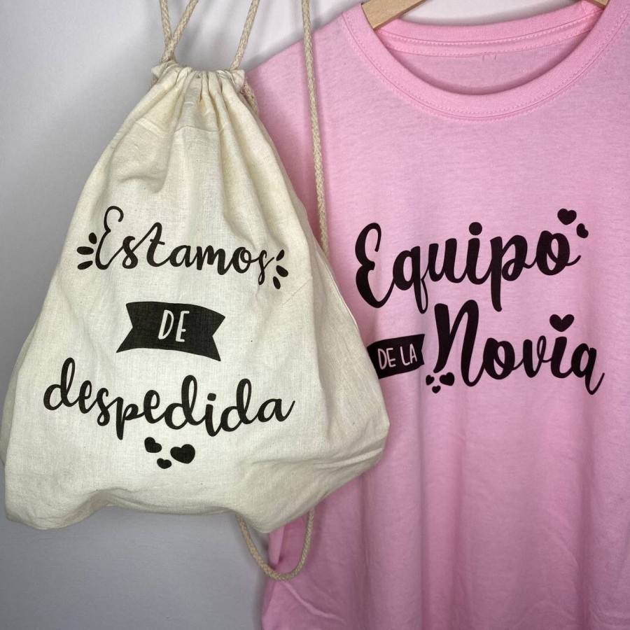 Pack despedida Equipo Camiseta + Bolsa