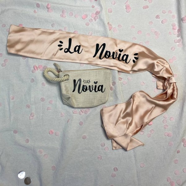 Pack Despedida Novia Banda + Neceser