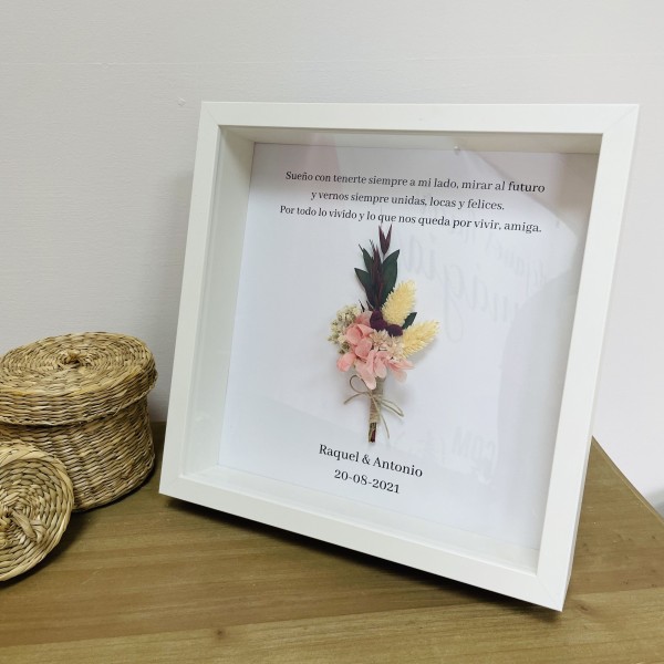 Marco ramillete preservado