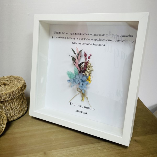 Marco ramillete preservado