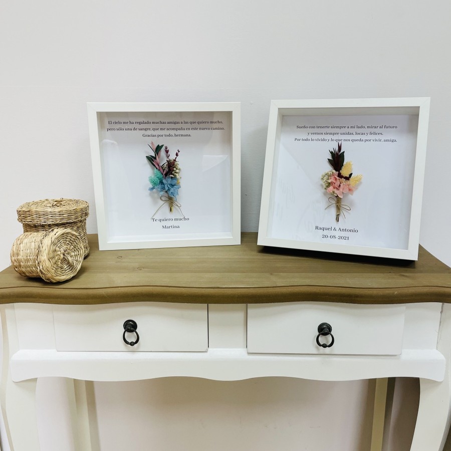 Marco ramillete preservado