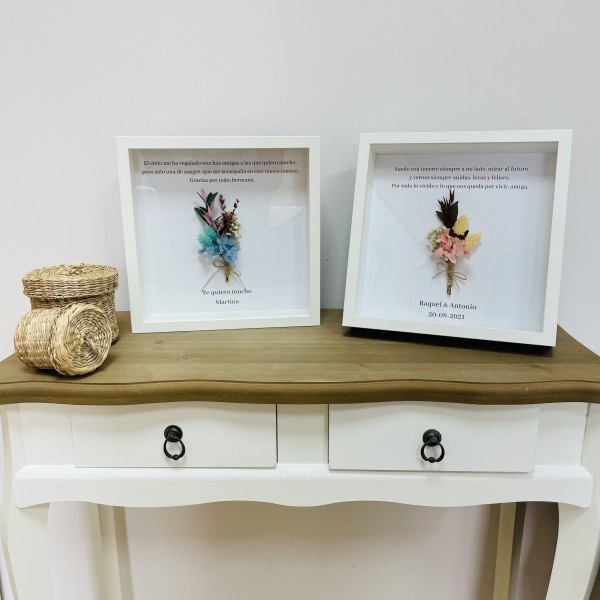 Marco ramillete preservado