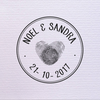 Sello de boda huellas 29,90 € Sello de boda huellas 29,90 €