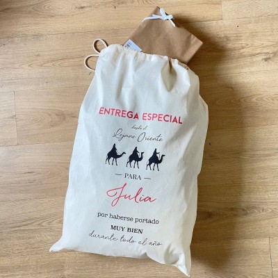 Saco navidad personalizado 2