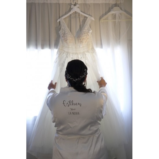 Bata de boda Atenea