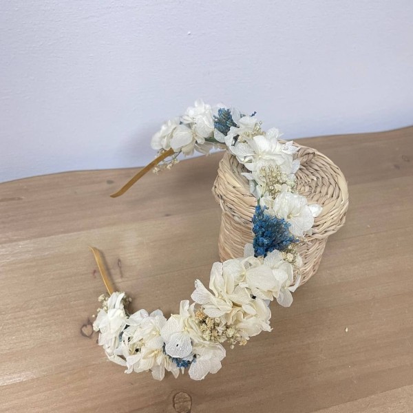 Diadema de flores Violeta