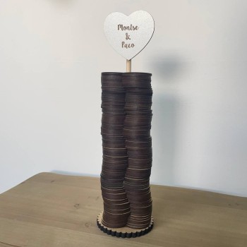 Libro de firma corazones