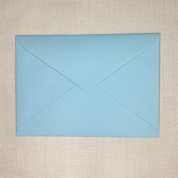 Sobre invitación Celeste