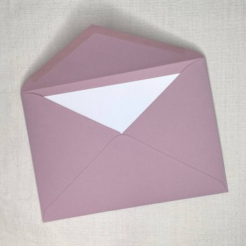 Sobre Invitación Old Rose