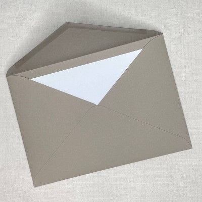 Sobre Invitación Marrón Nuez 2