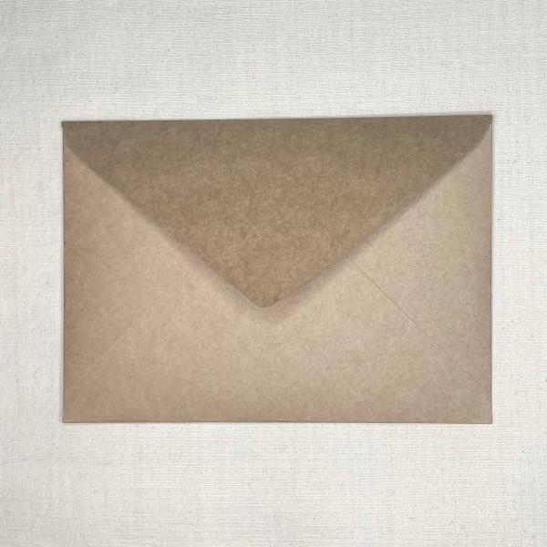 Sobre Invitación Kraft