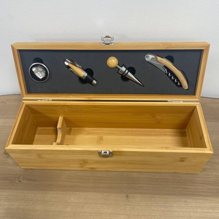 Caja de vino personalizada