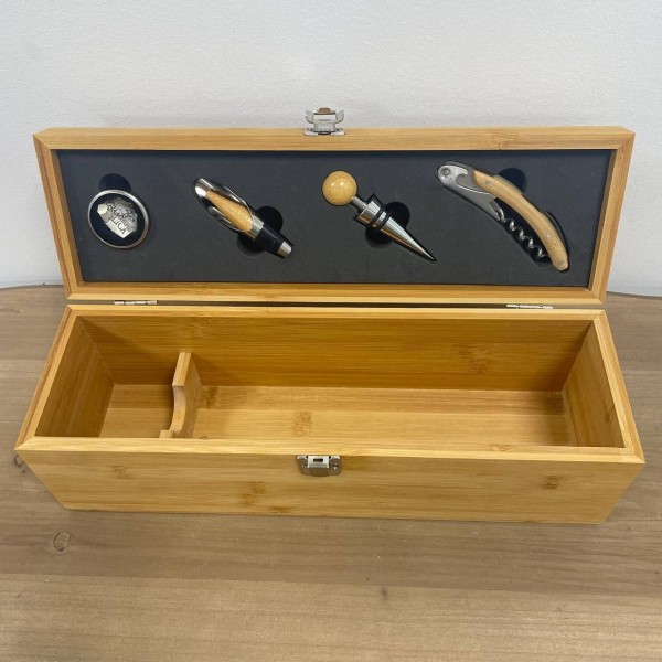 Caja de vino personalizada