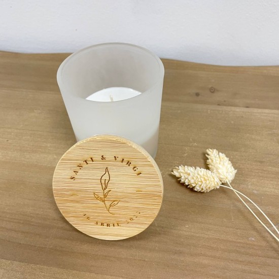 Vela aromática boda
