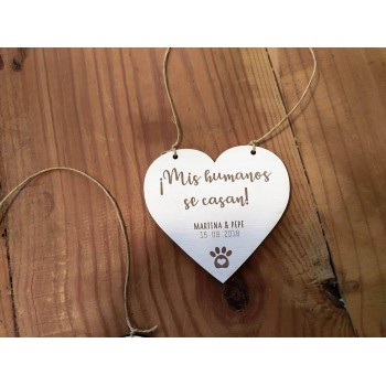 Porta alianzas perro 22,50 €