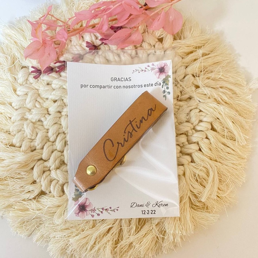 Tarjeta detalle boda Romántica