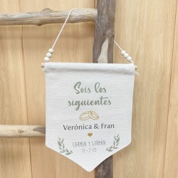 Banderín para boda Unión 2