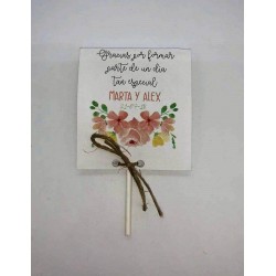 Tarjeta Agradecimiento piruleta 0,50 €