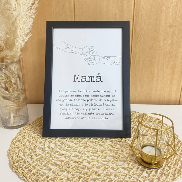 Lámina Mamá