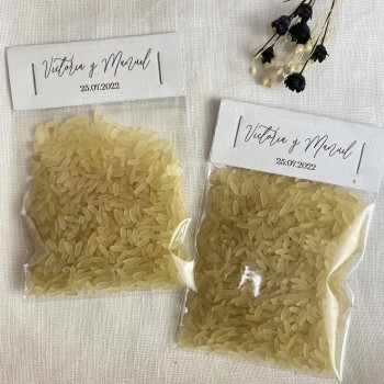 Bolsita de arroz Minimal