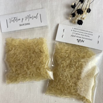 Bolsita de arroz Minimal