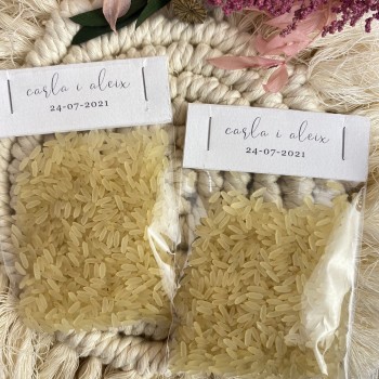 Bolsita de arroz Peach