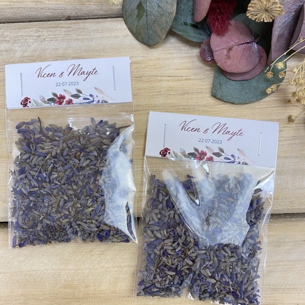 Bolsita de lavanda Lagurus