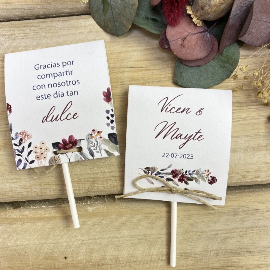 Piruleta agradecimiento Lagurus