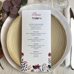 Minuta de boda Lagurus 2