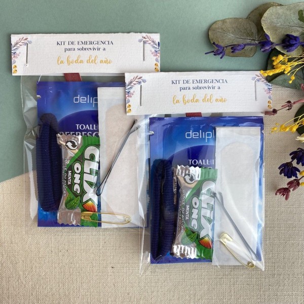 Kit de emergencia de boda Abril