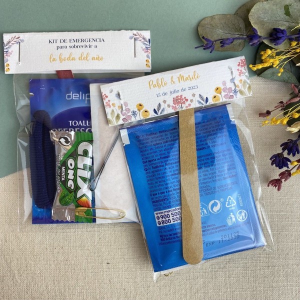 Kit de emergencia de boda Abril