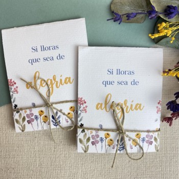 Lágrima de felicidad Abril