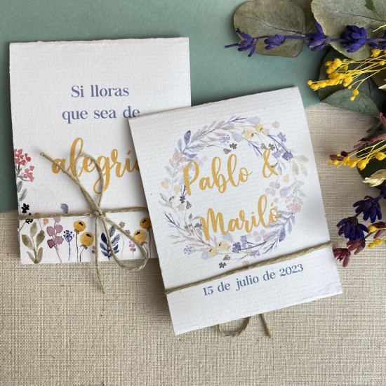 Lágrima de felicidad Abril