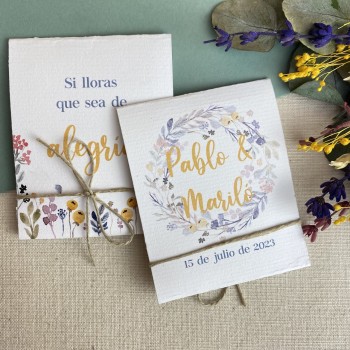 Lágrima de felicidad Abril