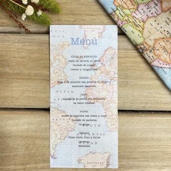 Minuta de boda Viajera