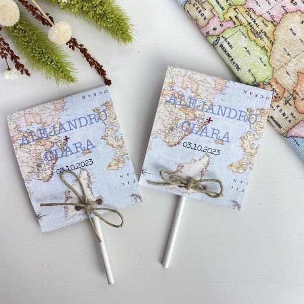 Piruleta agradecimiento Viajera