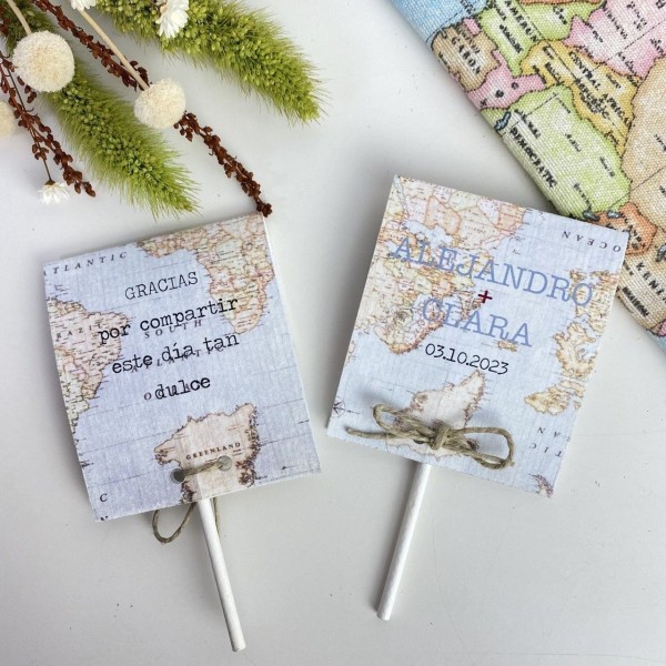 Piruleta agradecimiento Viajera