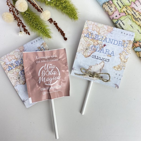 Piruleta agradecimiento Viajera