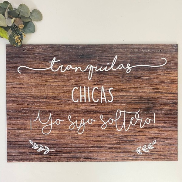 Cartel Personalizado boda