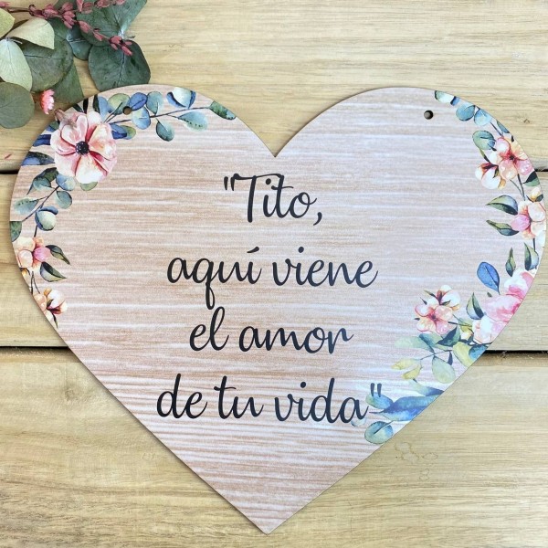 Cartel Personalizado boda