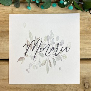 Mesero de boda Natura
