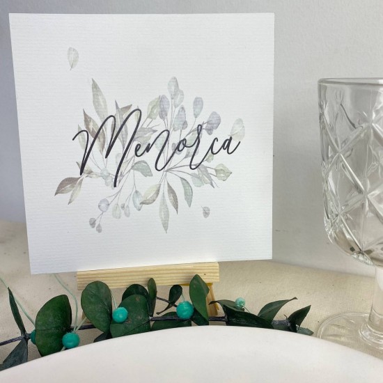 Mesero de boda Natura