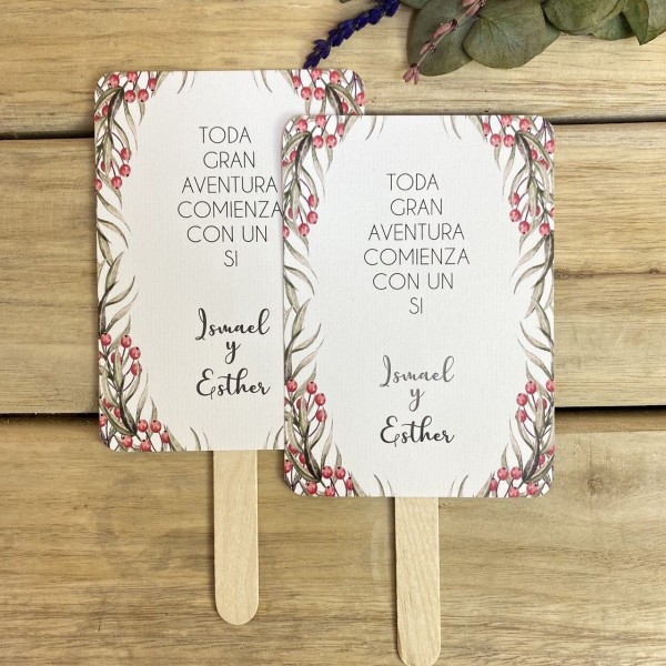 Paipai de boda Campanilla