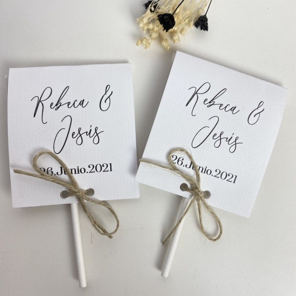 Piruleta agradecimiento Minimal